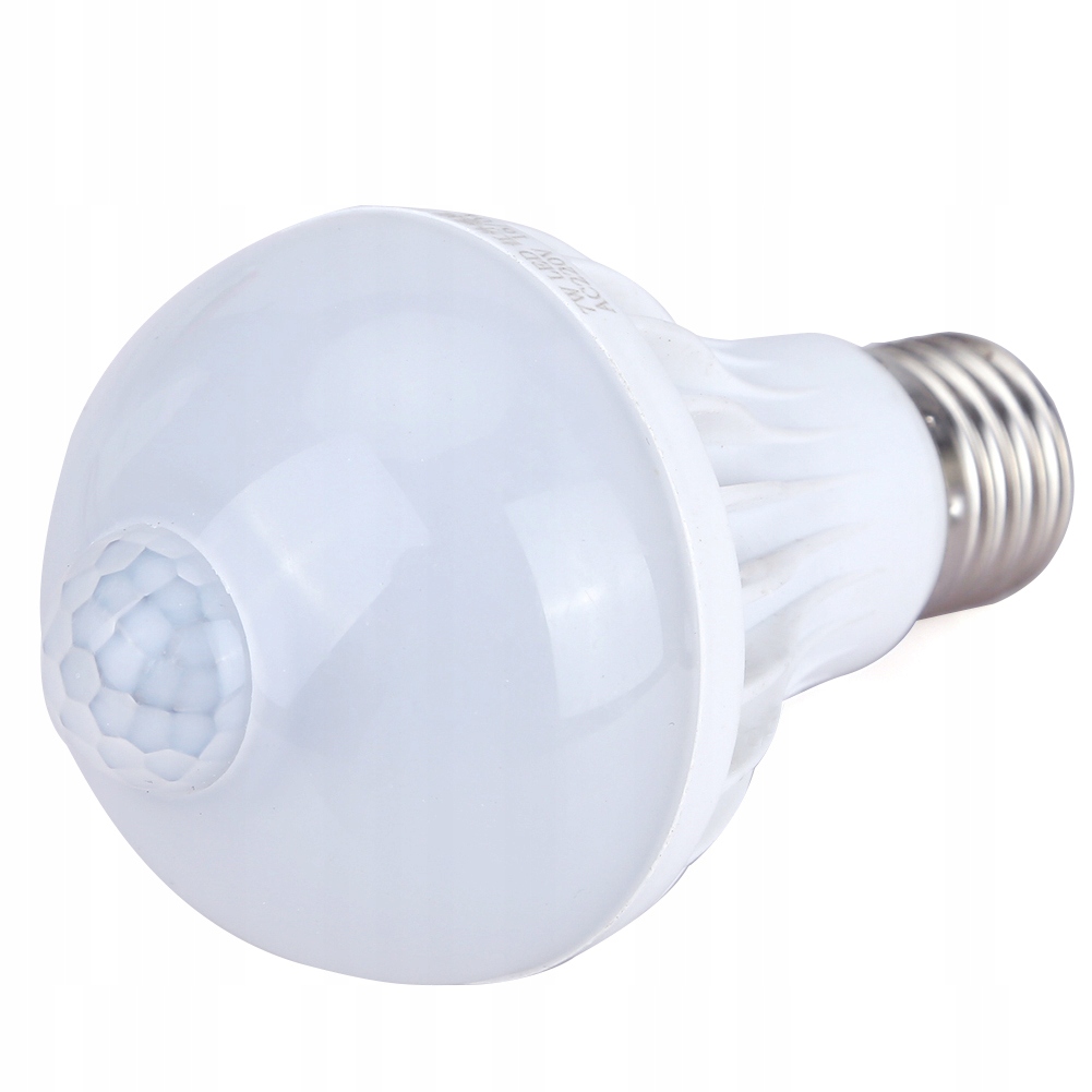 ŻARÓWKA LED Z CZUJNIKIEM RUCHU i ZMIERZCHU 7W E27 - 7050279630