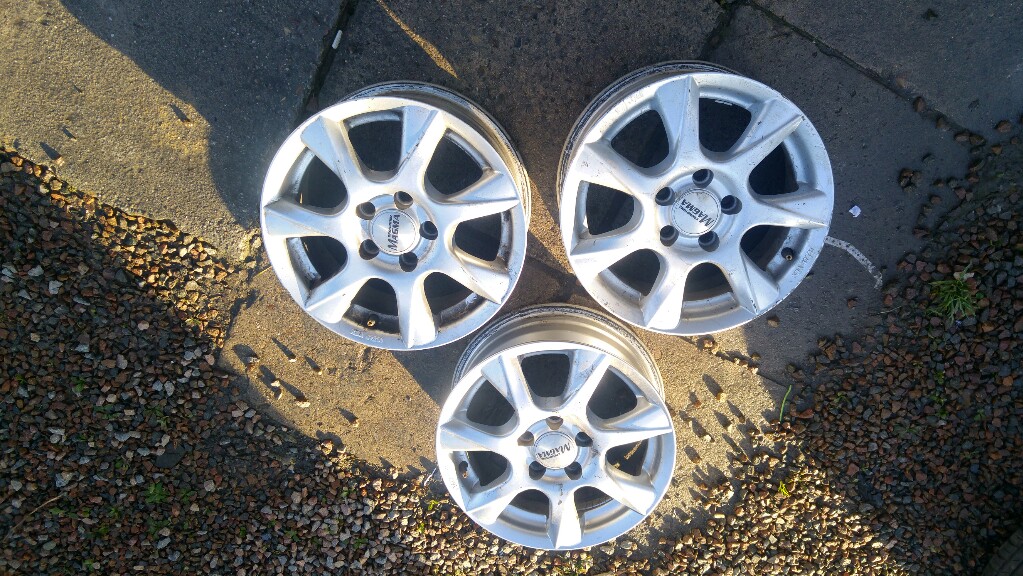 alufelgi 14 5x100 skoda fabia