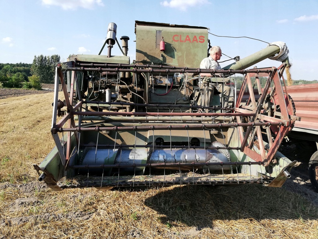 Kombajn Claas Europa Cały Oryginał Sieczkarnia