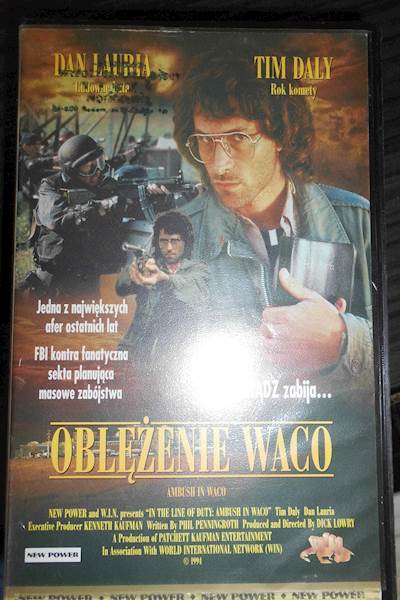 Oblężenie Waco - VHS kaseta video