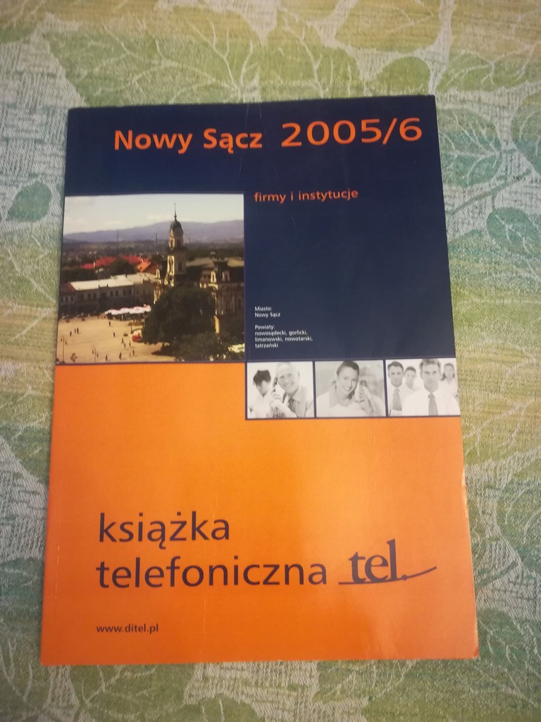 Książka telefoniczna TP Nowy Sącz 2005/2006