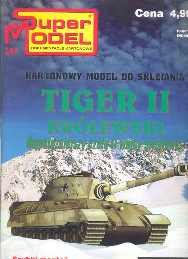 Tiger II Królewski Super Model nr. 2/97