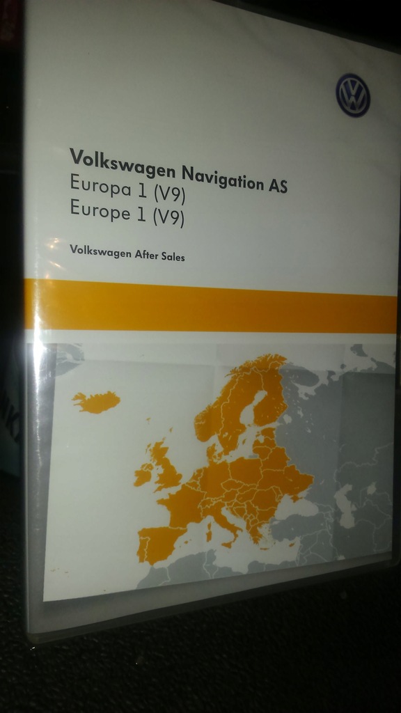 SD karta nawigacja Europa 1 v9 Volkswagen VW NOWA