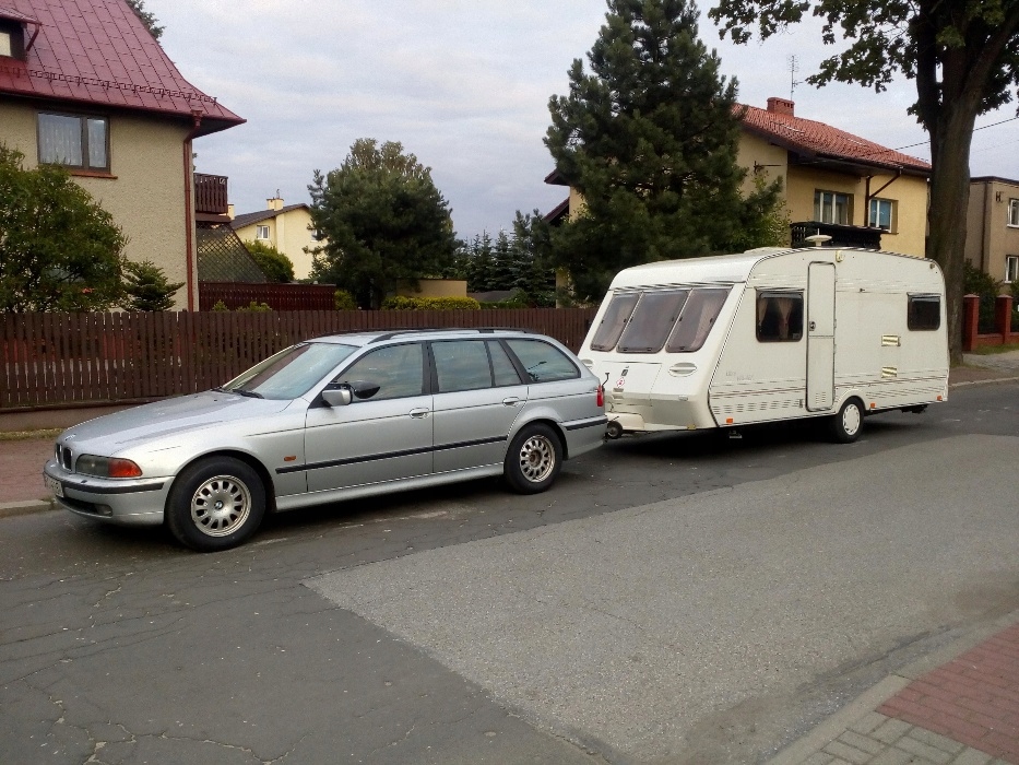 przyczepa kempingowa 4-5 os, przegląd i OC do 2019