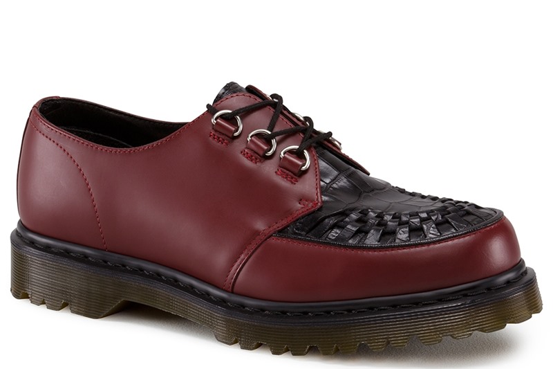 DR. MARTENS CREEPERS RAMSEY CHERRY BLACK r. 6(39)