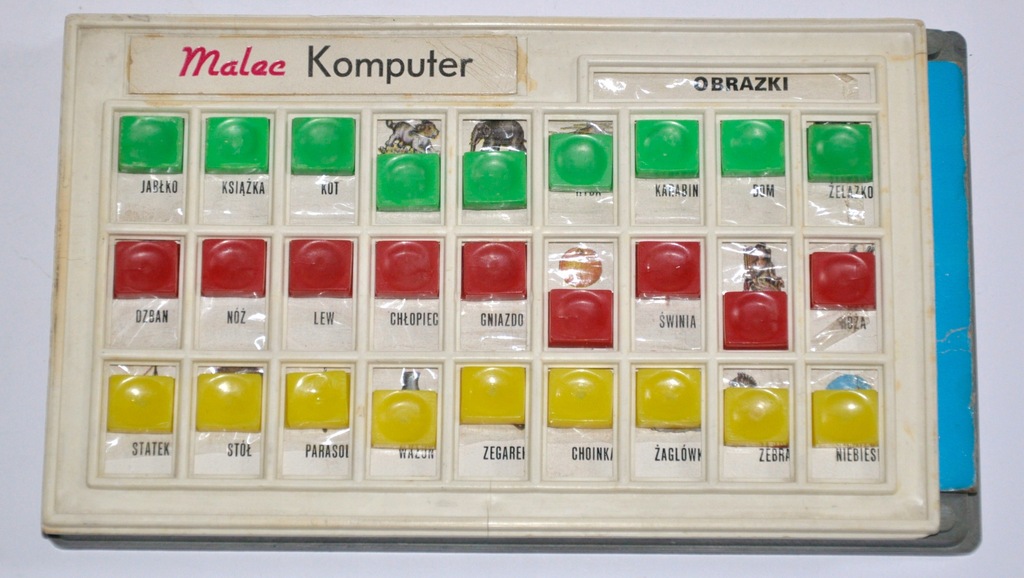 ZABAWKA PRL MALEC KOMPUTER