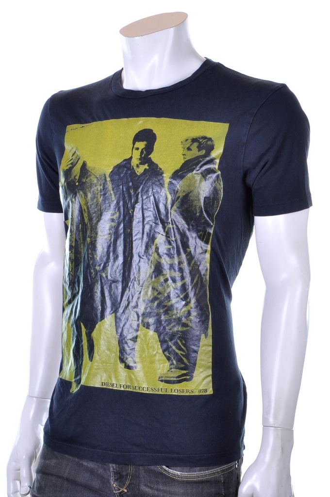 DIESEL KOSZULKA MĘSKA SUCCESSFUL LOSERS TEE - L