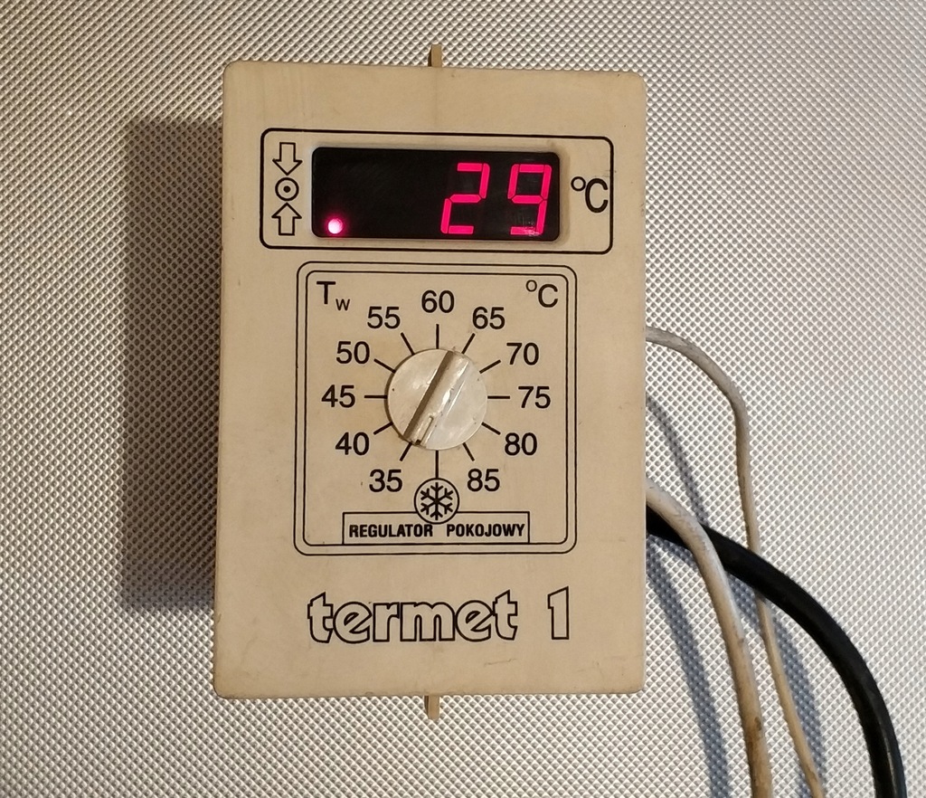 Sterownik termostat TERMET 1 PREDOM piecyk gaz CO