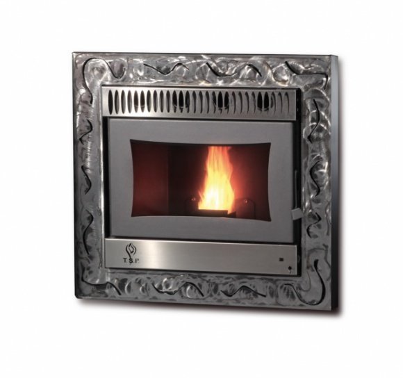 PIEC WKŁAD KOMINKOWY NADMUCHOWY NA PELLET 10-12KW
