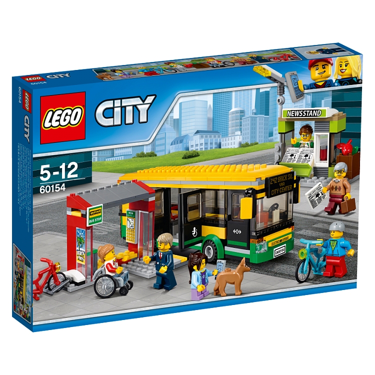LEGO 60154 PRZYSTANEK AUTOBUSOWY KLOCKI wys.24h