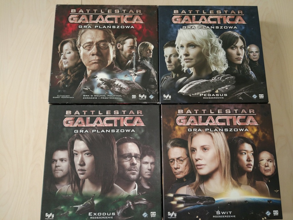 PL - BSG Battlestar Galactica - KOMPLET UNIKAT