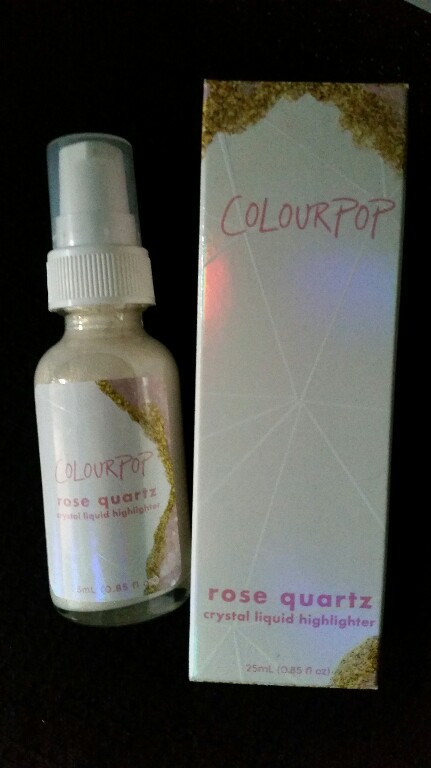 Colourpop crystal liquid highlighter Rose Quartz