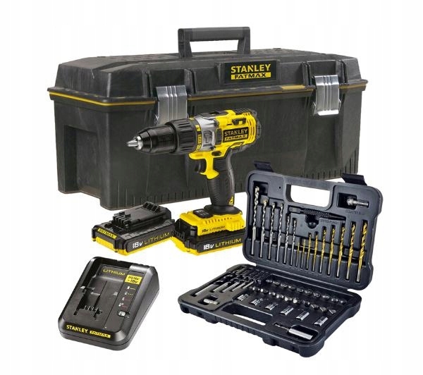Wiertarko-wkrętarka Stanley FMCK625PR23-QW WALIZKA