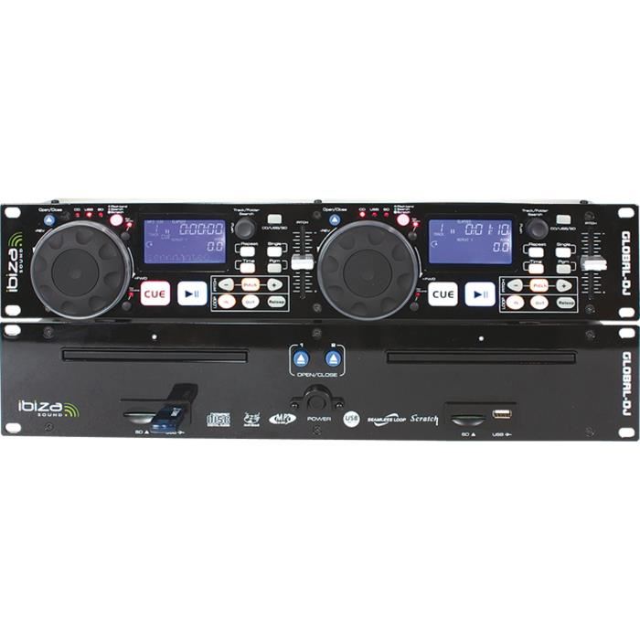 Odtwarzacze DJ Ibiza Sound GLOBAL-DJ
