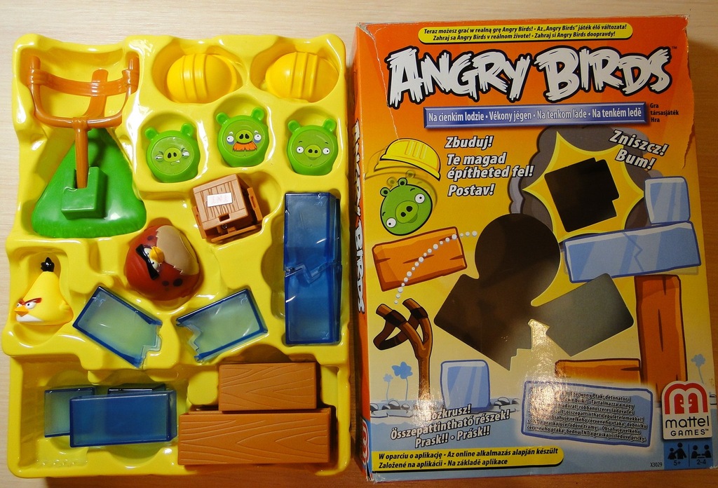 Mattel ANGRY BIRDS - gra zręcznościowa 