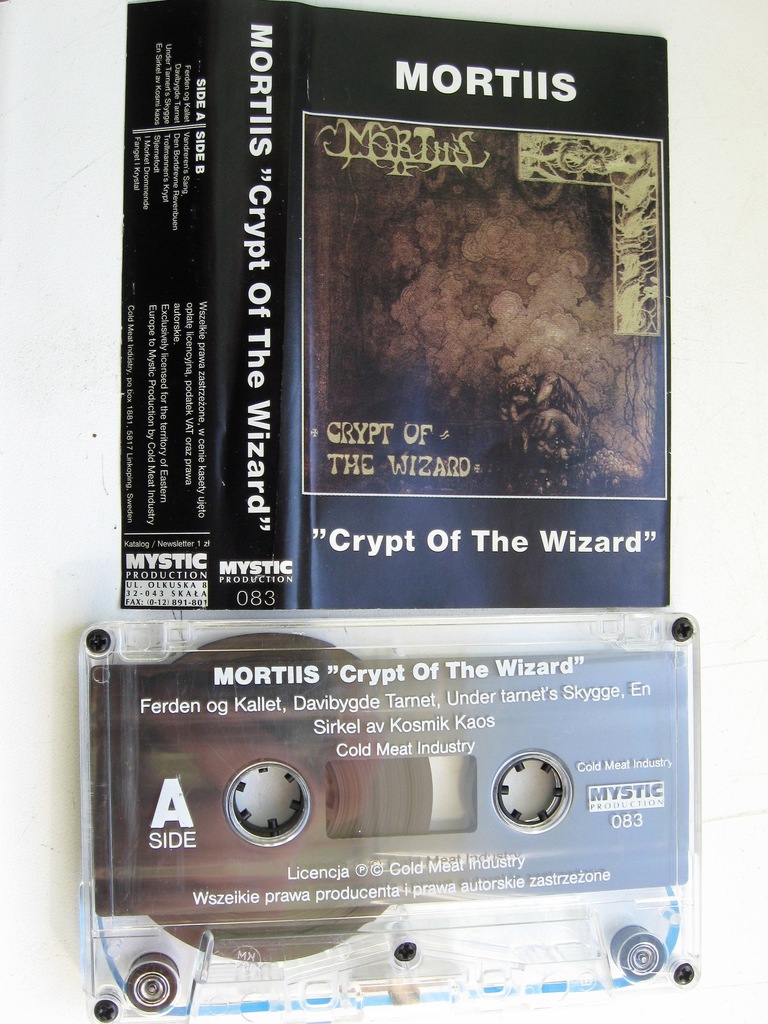 Mortiis ‎– Crypt Of The Wizard /MC
