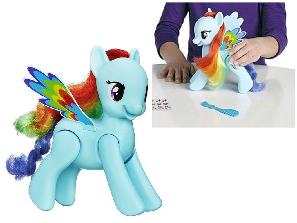 My Little Pony DUŻY kucyk Rainbow Dash SKACZE