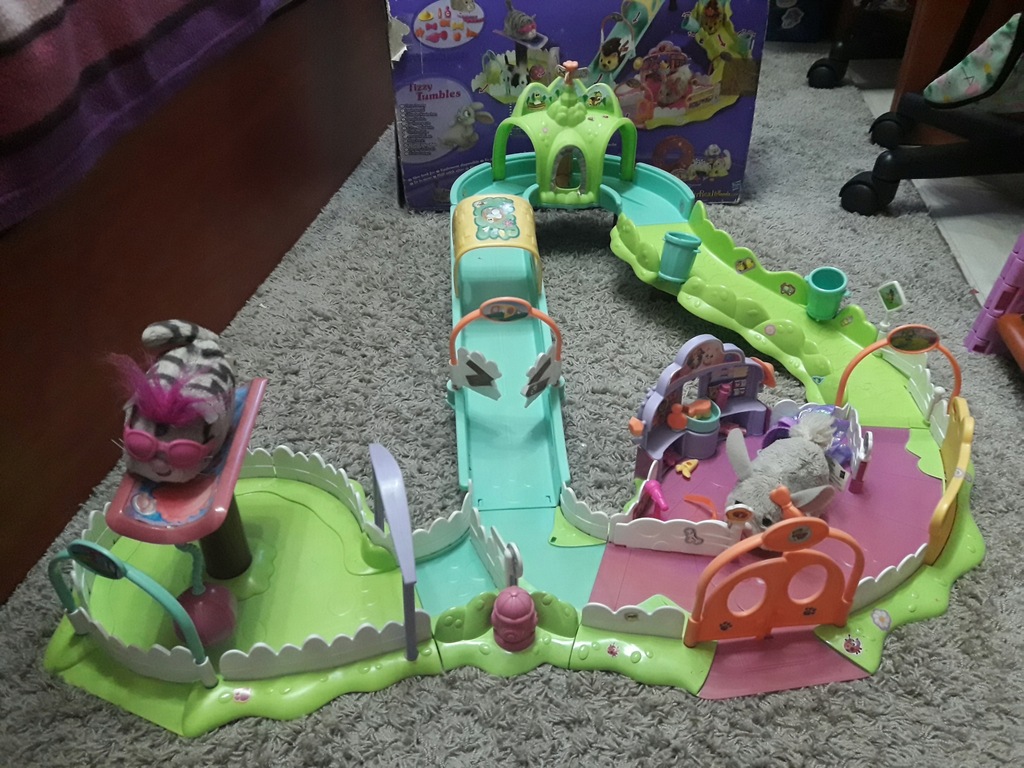HASBRO FURRY FRENZIES chomik zestaw interaktywny