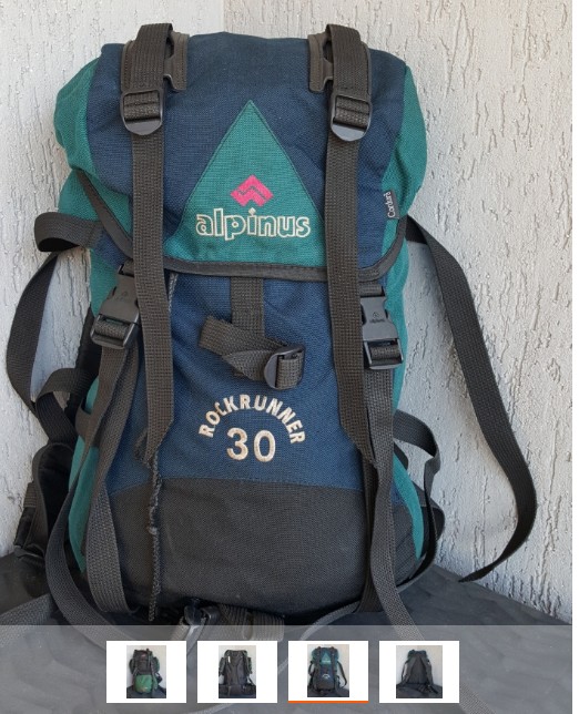 Kultowy plecak Alpinus Rockrunner 30 Cordura