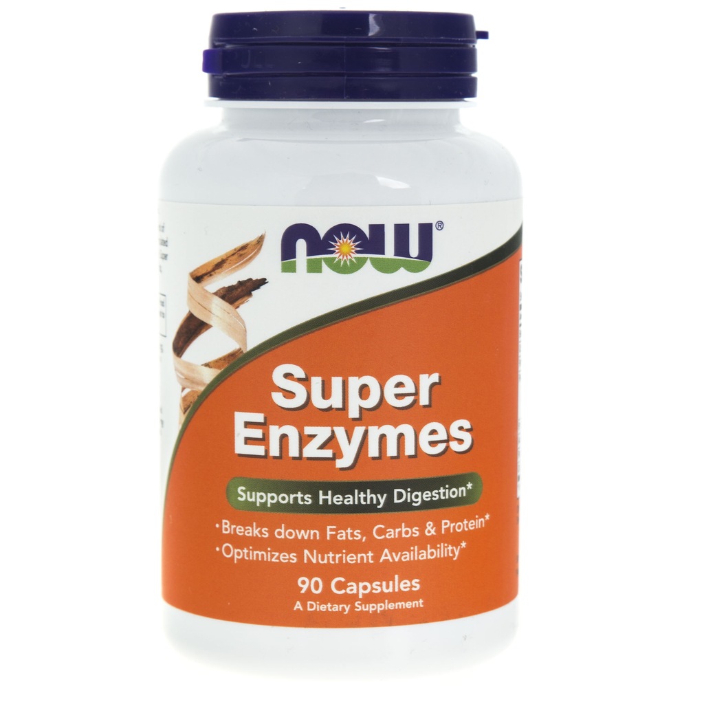 SUPER ENZYMES Now Foods - Enzyme Blend 90 kapsułek