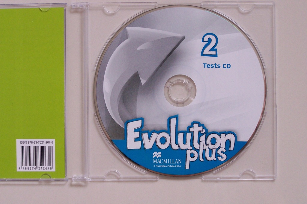 Evolution Plus Testy Klasa 5 EVOLUTION PLUS 2 PŁYTA CD SPRAWDZIANY TESTY KL 5 - 6991346413