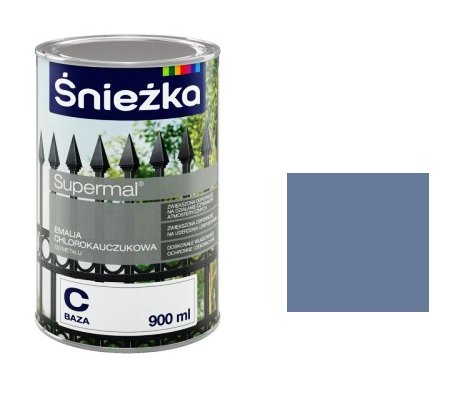 ŚNIEŻKA CHLOROKAUCZUK RAL5014 1L - farba, emalia