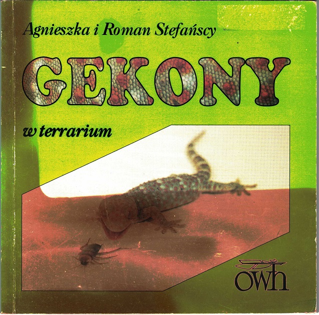Książka - Gekony w terrarium