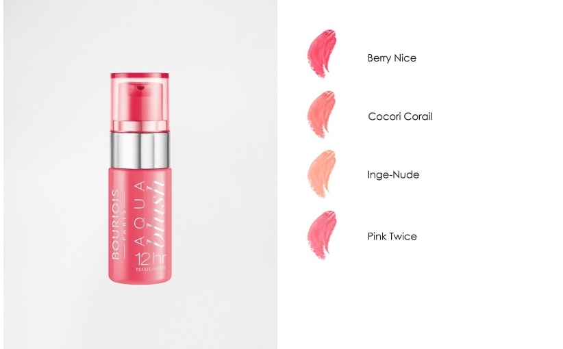 X2G109*BOURJOIS AQUA BLUSH RÓŻ W KREMIE   D07