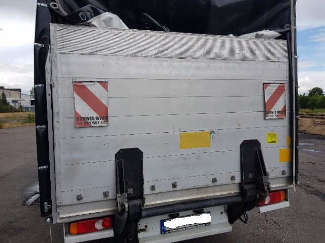 Winda załadowcza ZEPRO 750kg udźwig do busa, UDT