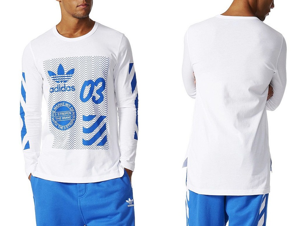 Adidas Koszulka NYC LS (S) Męska