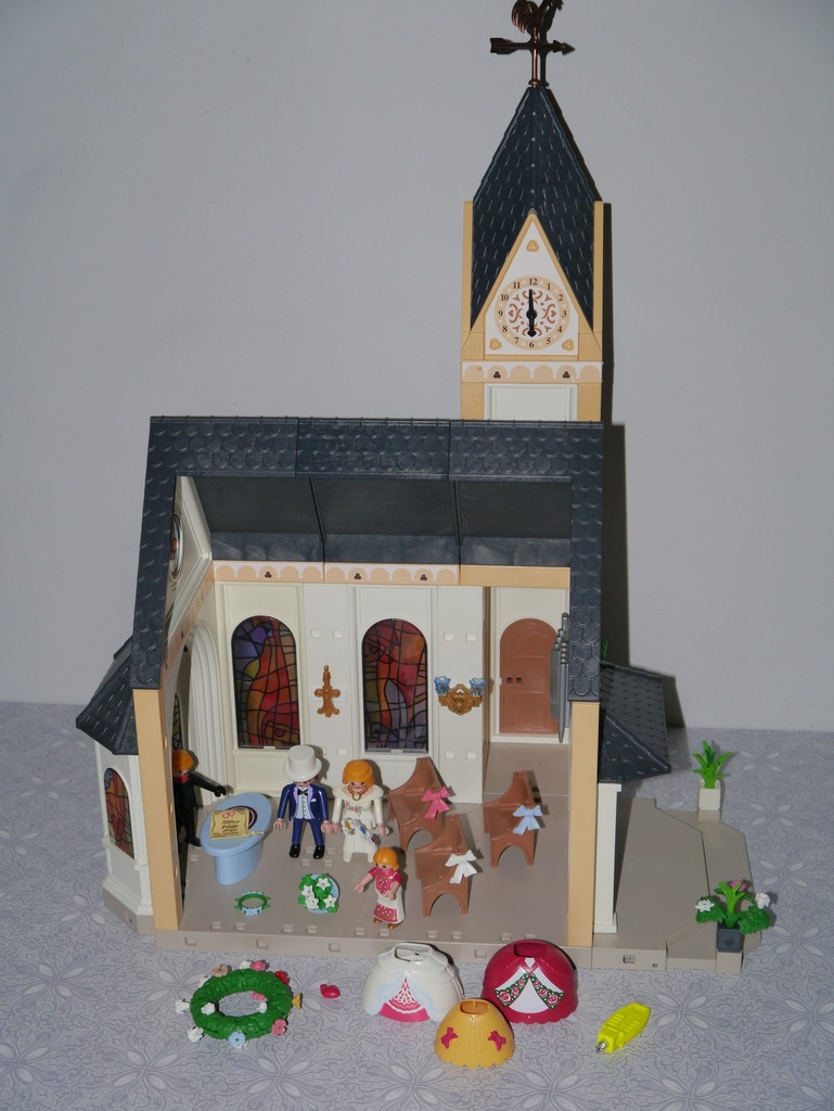 a120 PLAYMOBIL kościół ślub dzwony marsz weselny
