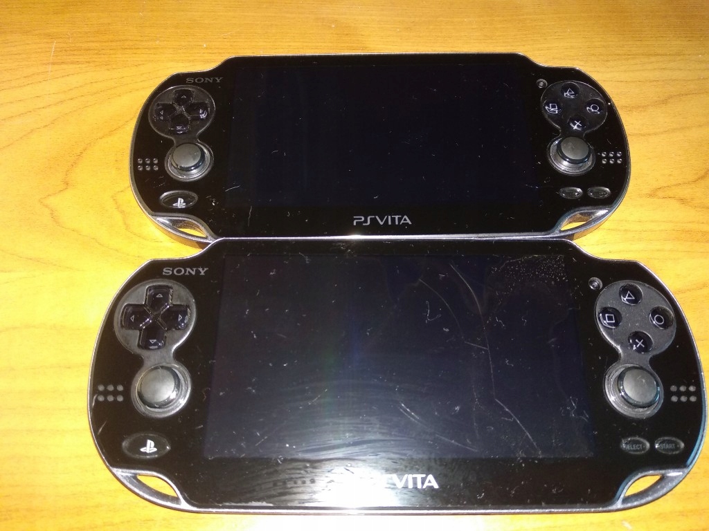 Dwie uszkodzone konsole Ps Vita