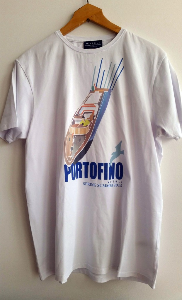 koszulka Vistula Portofino Line XXL Materiał!!