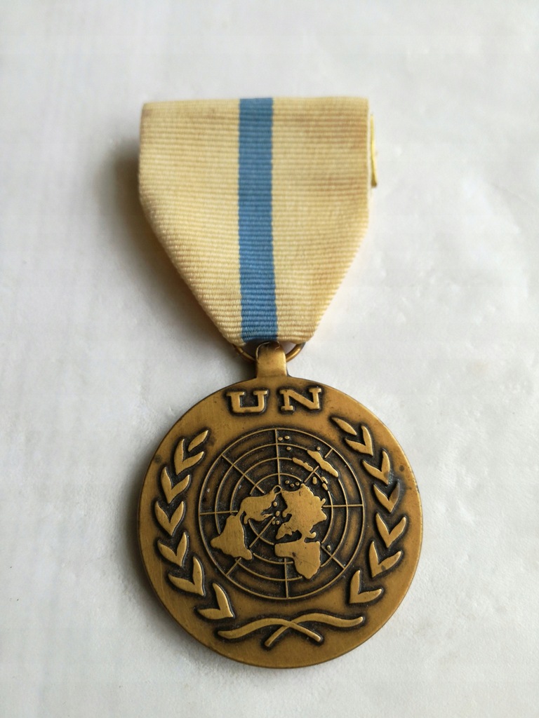 US UN In The Service Of Peace Medal ( Laos ) .