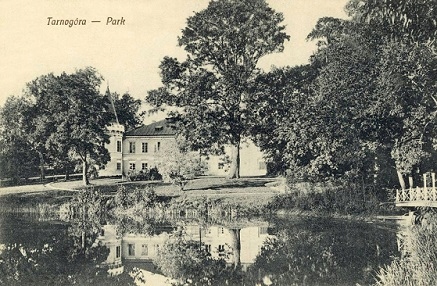 TARNOGÓRA PAŁAC I PARK reprodukcja