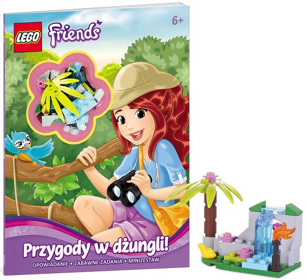 LEGO Friends Przygody w dżungli + klocki #KD#