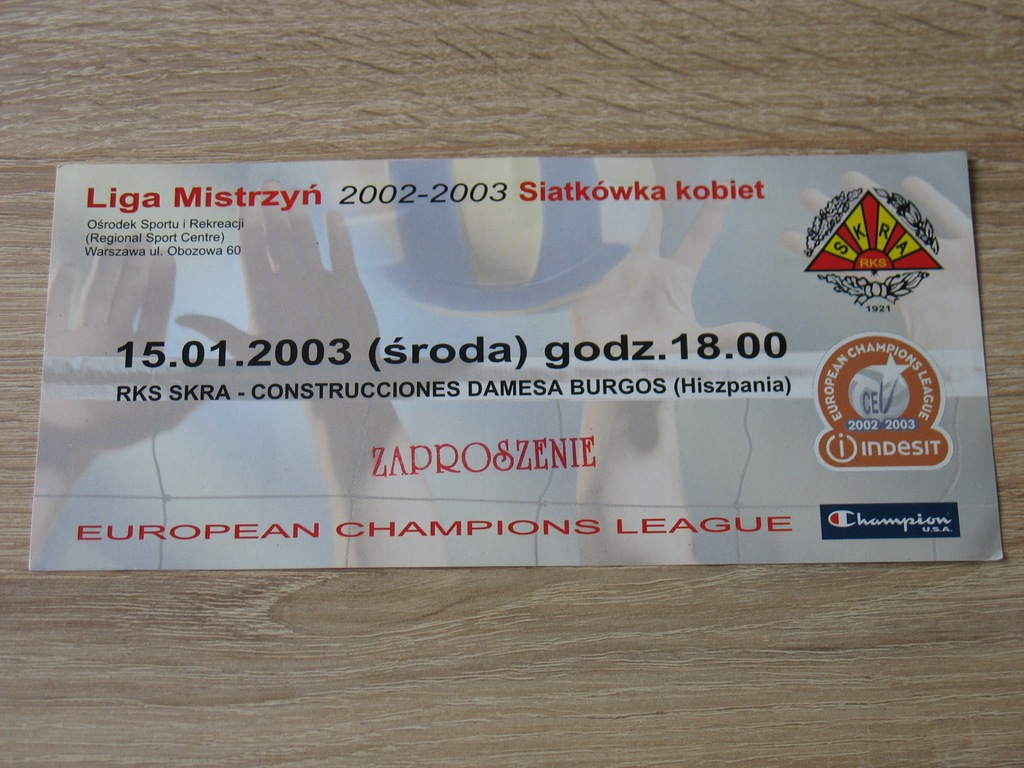 Siatkówka , Liga Mistrzyń , Skra Warszawa