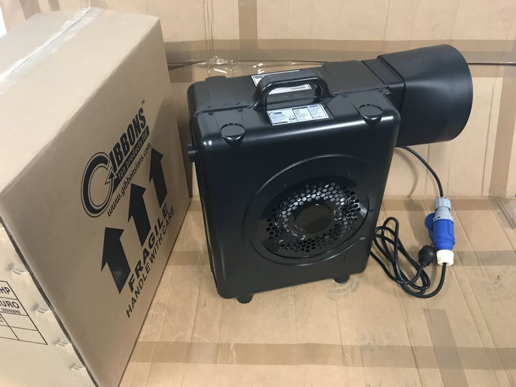 Dmuchawa Gibbons 1.1kW 1.5HP Zamki dmuchane.