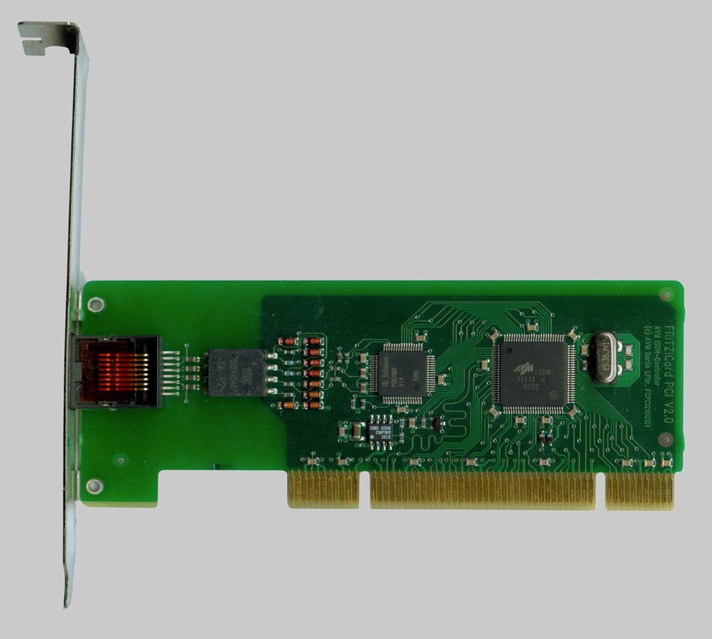 CYFROWY MODEM AVM ISDN FRITZ! Card PCI V2.0 VAT