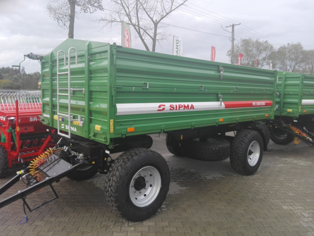 PRZYCZEPA ROLNICZA SIPMA PR1000 EKO 10ton PALETOWA