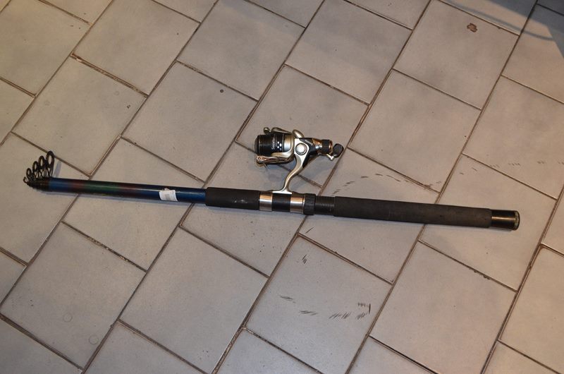 WEDKA Z KOLOWROTKIEM SILSTAR TELE POLE 450!!