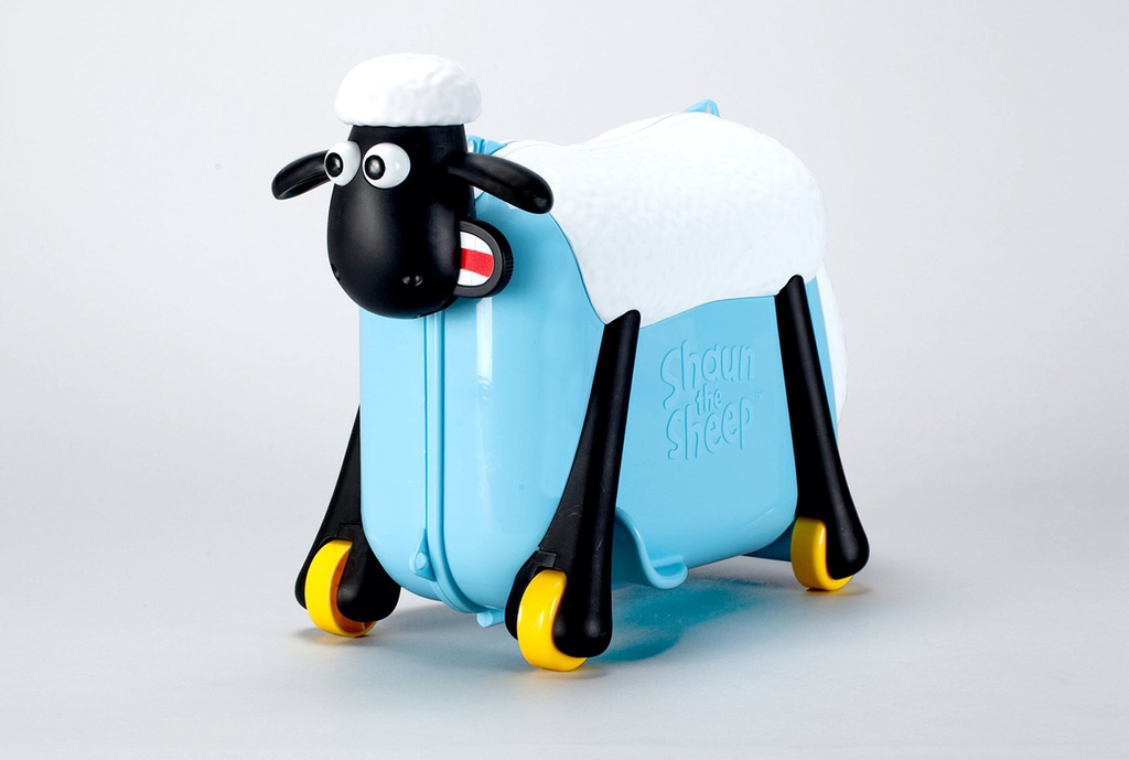 ShaunTheSheep torba walizka na kółkach dla dziecka