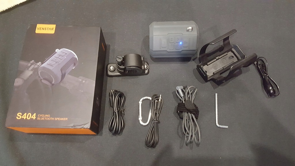 Głośnik Bluetooth Venstar S404 na rower.