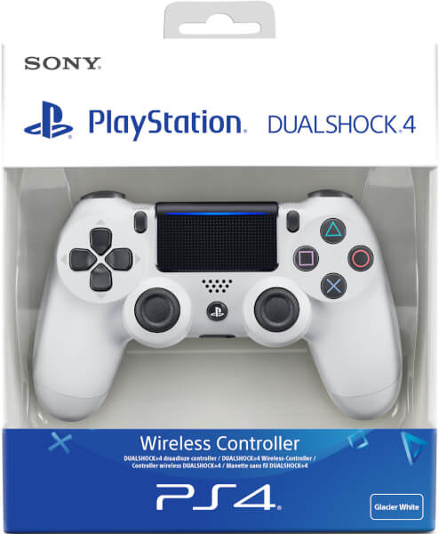 DUALSHOCK 4 WHITE BIAŁY PAD CONTROLLER PS4 V2