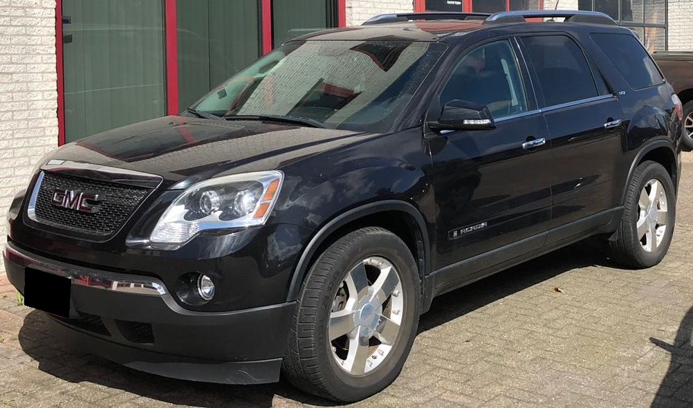GMC Acadia, 2009 - data rejestracji