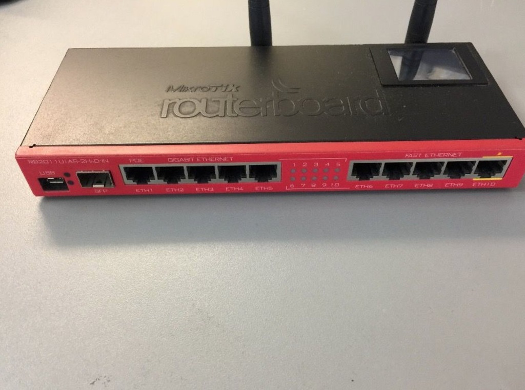 MikroTik Router Board RB2011UIAS-2HND-IN Access !!
