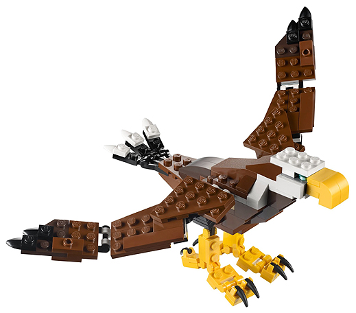 LEGO Creator Orzeł Skorpion Bóbr 31004