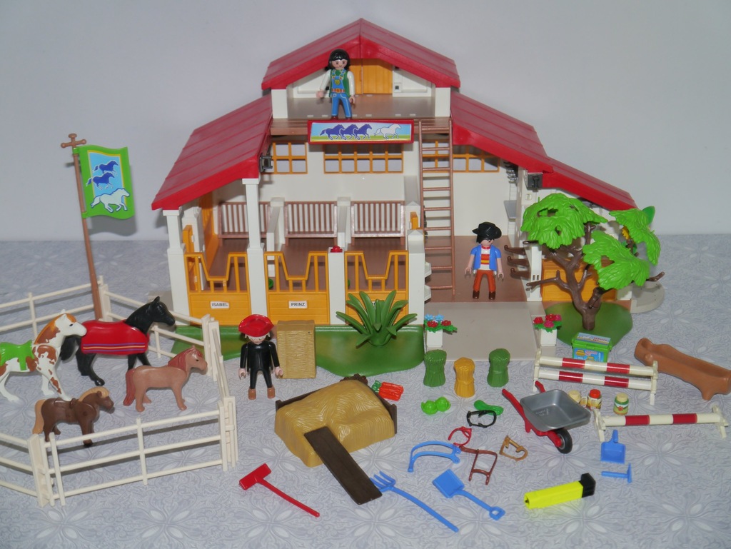 a11 PLAYMOBIL stadnina koni stajnia farma