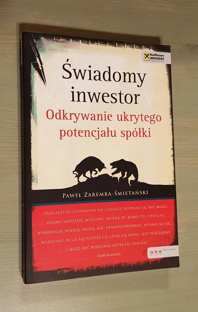 Świadomy inwestor. Paweł Zaremba-Śmietański