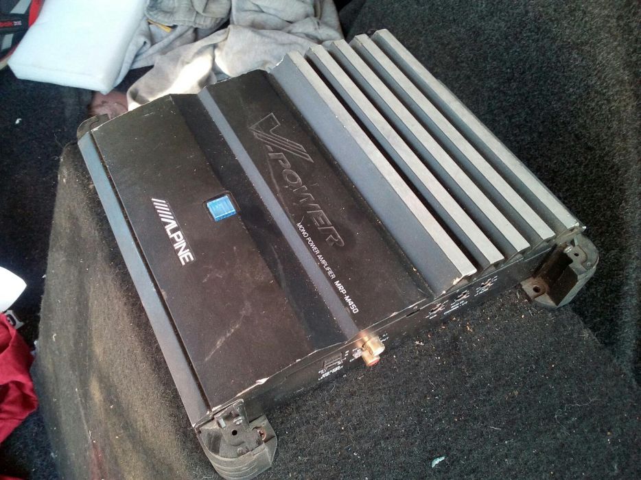 Wzmacniacz 400W RMS - Alpine MRP-M450 monoblok bas